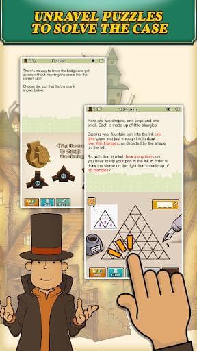 اسکرین‌شات بازی Professor Layton and the Curious Village – تصویر 3