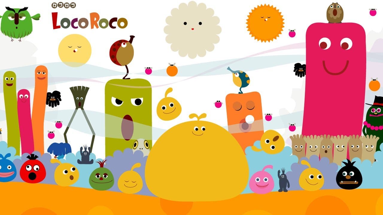 اسکرین‌شات بازی LocoRoco – تصویر 1