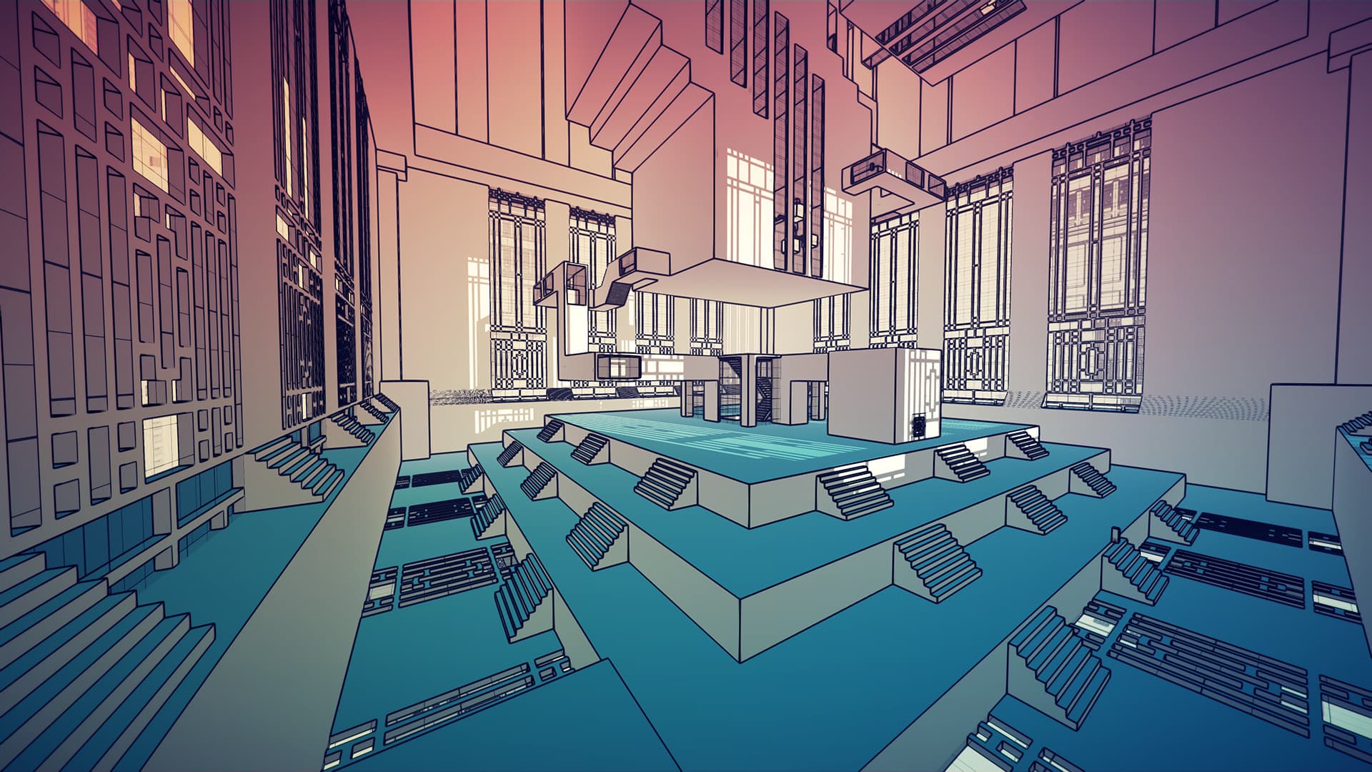 اسکرین‌شات بازی Manifold Garden – تصویر 1