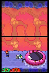 اسکرین‌شات بازی Mario and Luigi: Bowser's Inside Story – تصویر 5