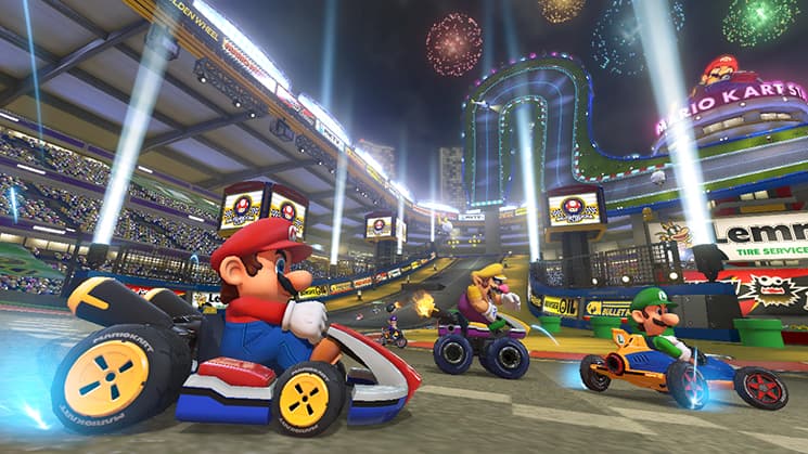 اسکرین‌شات بازی Mario Kart 8 – تصویر 1