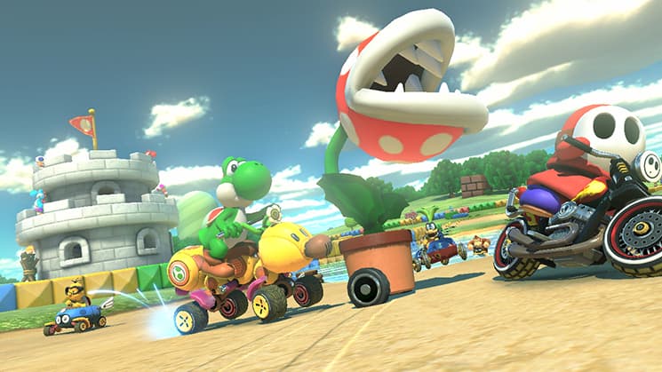 اسکرین‌شات بازی Mario Kart 8 – تصویر 4