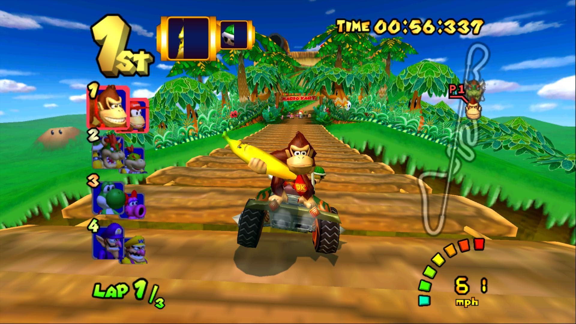 اسکرین‌شات بازی Mario Kart: Double Dash – تصویر 1