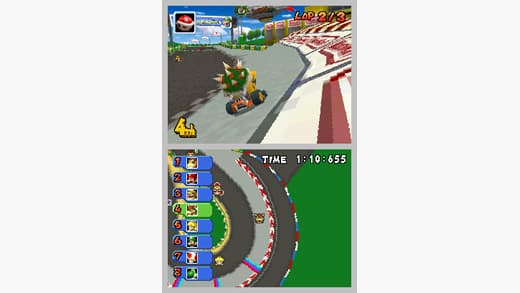اسکرین‌شات بازی Mario Kart DS – تصویر 6