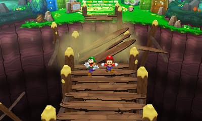 اسکرین‌شات بازی Mario & Luigi: Dream Team – تصویر 4