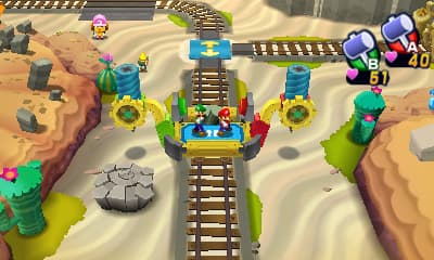 اسکرین‌شات بازی Mario & Luigi: Dream Team – تصویر 5