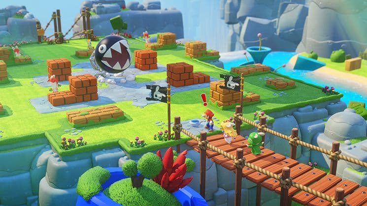 اسکرین‌شات بازی Mario + Rabbids Kingdom Battle – تصویر 1