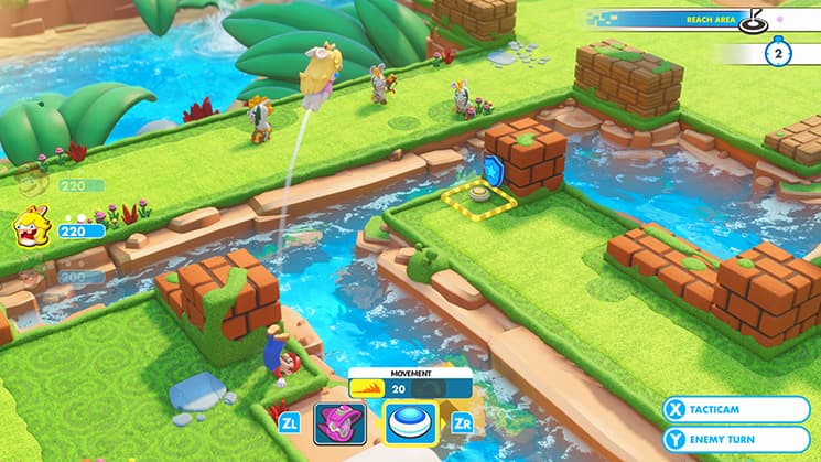 اسکرین‌شات بازی Mario + Rabbids Kingdom Battle – تصویر 3