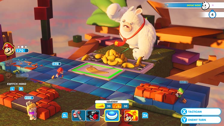 اسکرین‌شات بازی Mario + Rabbids Kingdom Battle – تصویر 4