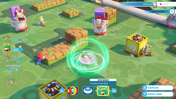 اسکرین‌شات بازی Mario + Rabbids Kingdom Battle – تصویر 6