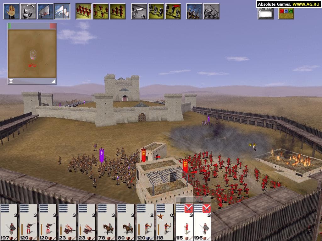 اسکرین‌شات بازی Medieval: Total War – تصویر 2