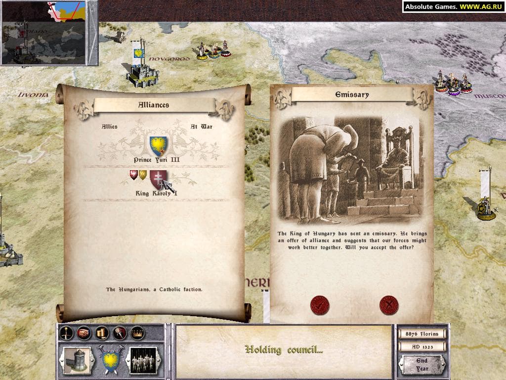 اسکرین‌شات بازی Medieval: Total War – تصویر 5