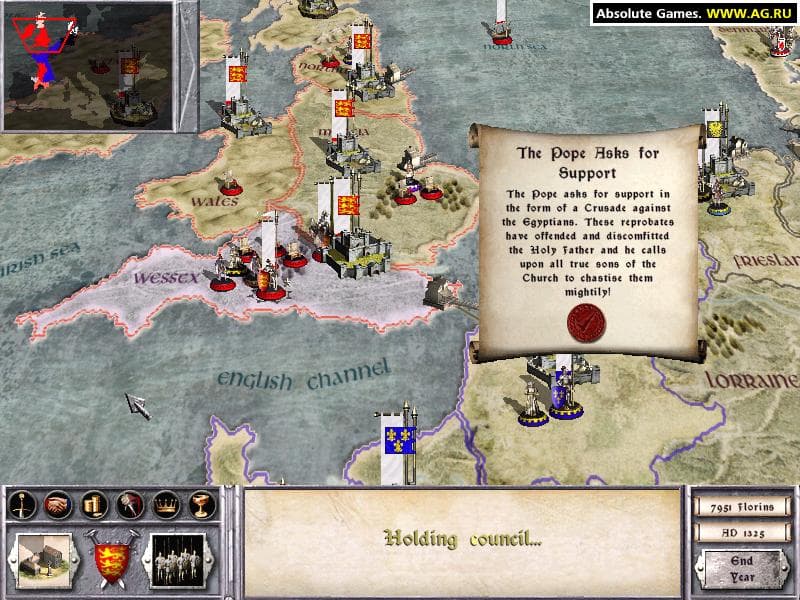 اسکرین‌شات بازی Medieval: Total War – تصویر 6