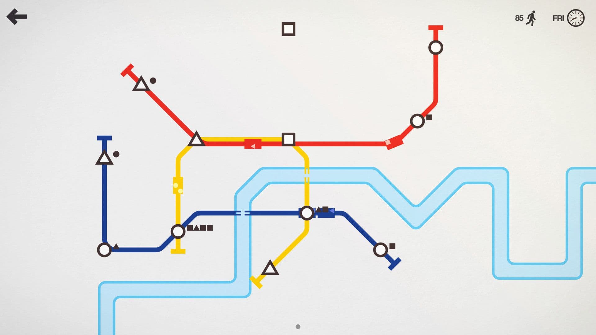 اسکرین‌شات بازی Mini Metro – تصویر 1