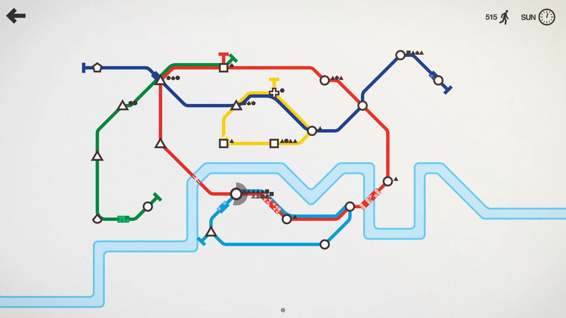 اسکرین‌شات بازی Mini Metro – تصویر 3