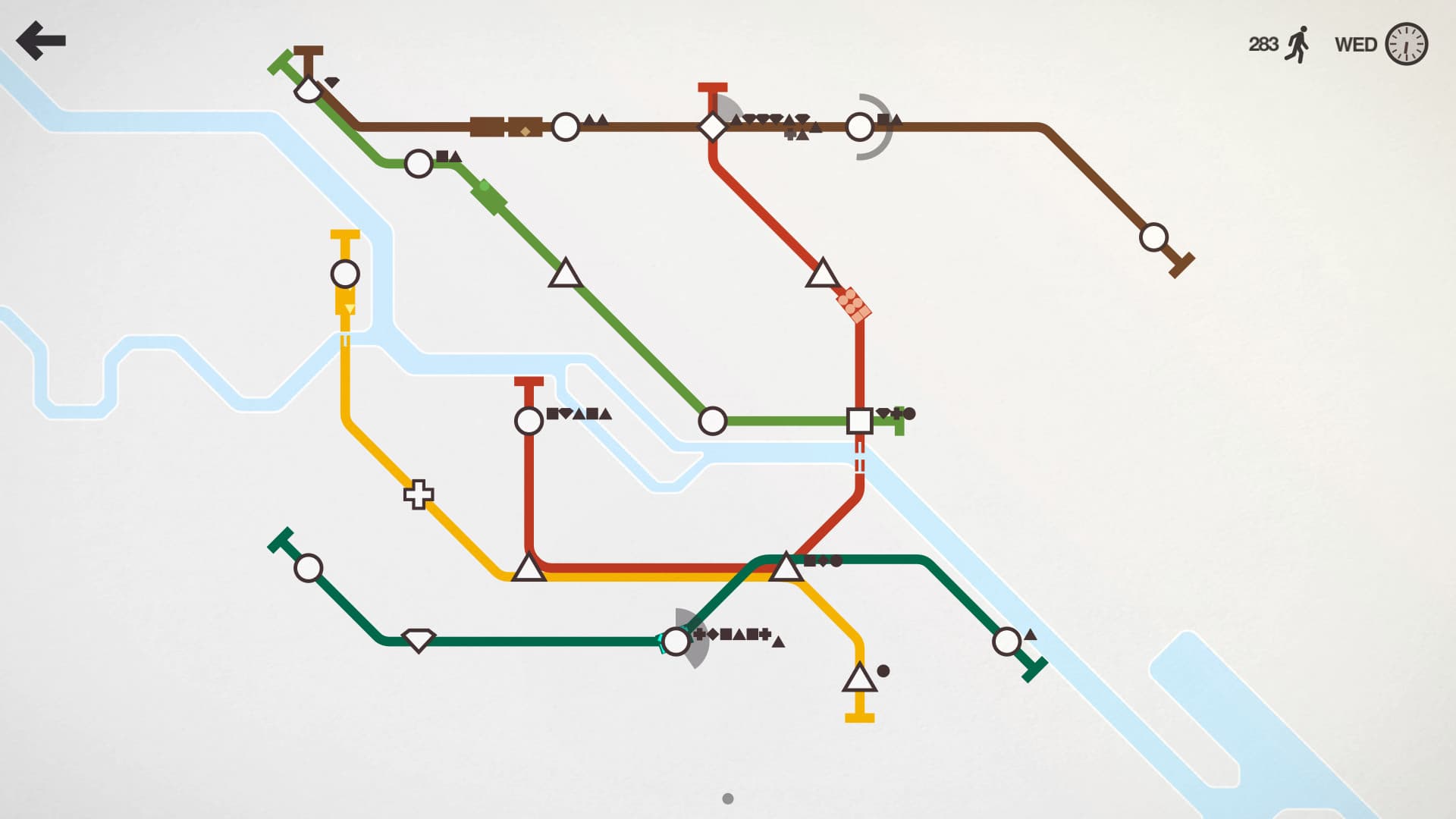 اسکرین‌شات بازی Mini Metro – تصویر 6
