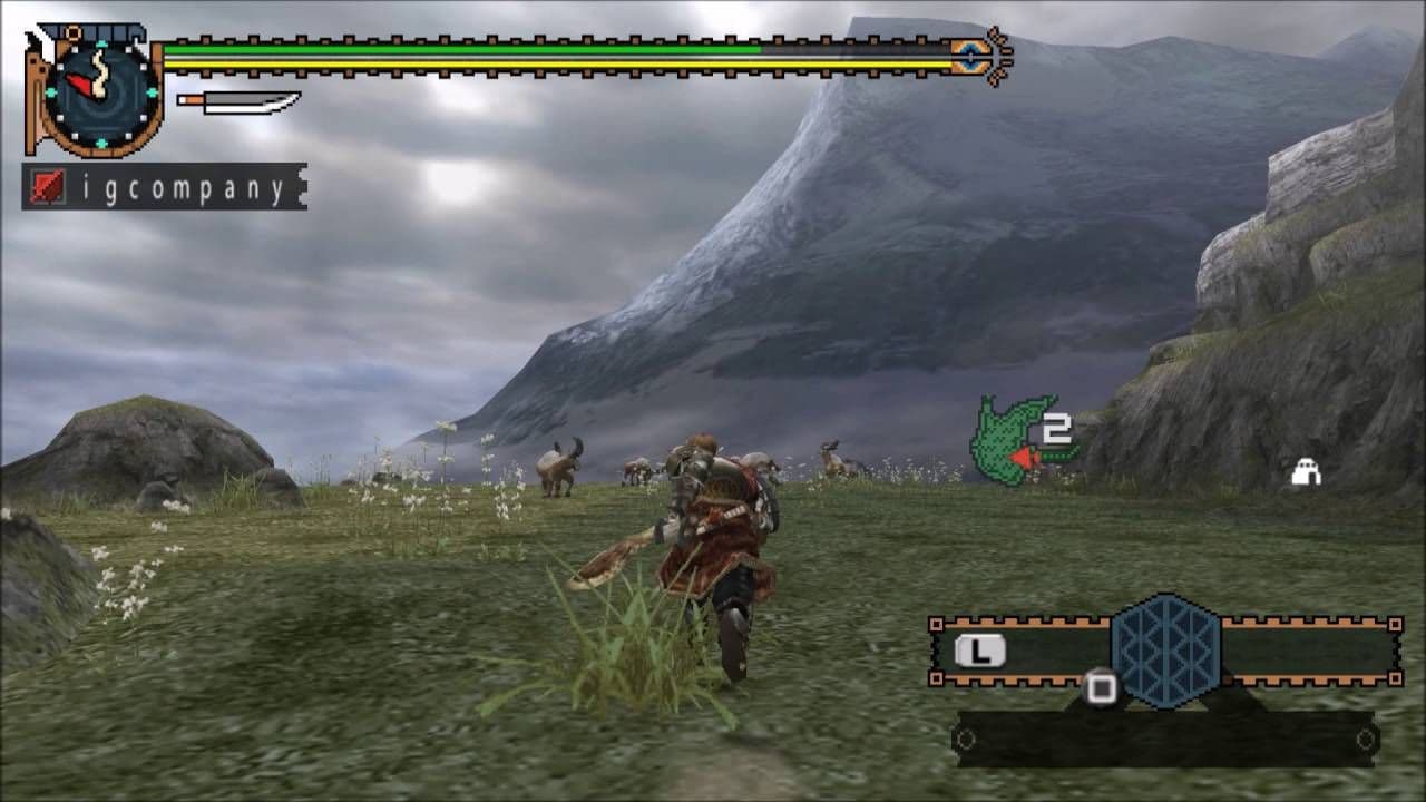 اسکرین‌شات بازی Monster Hunter Freedom Unite – تصویر 1