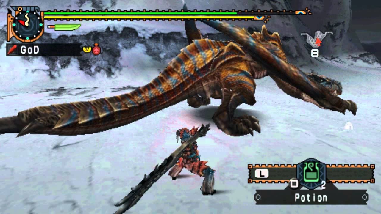 اسکرین‌شات بازی Monster Hunter Freedom Unite – تصویر 2