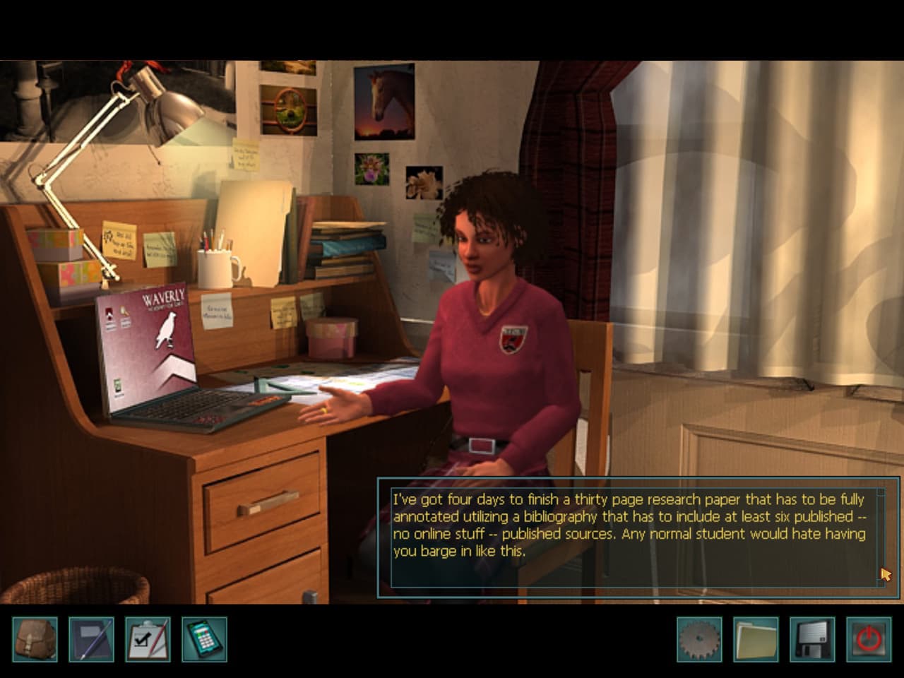 اسکرین‌شات بازی Nancy Drew: Warnings at Waverly Academy – تصویر 4