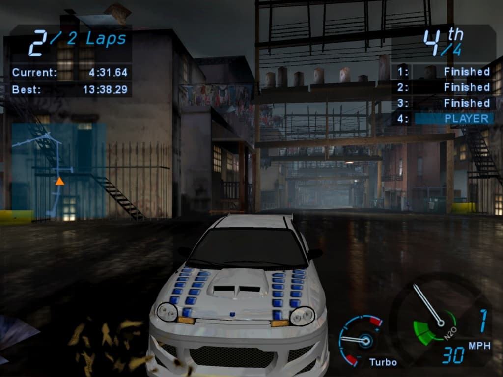 اسکرین‌شات بازی Need for Speed: Underground – تصویر 3