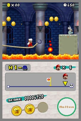 اسکرین‌شات بازی New Super Mario Bros. – تصویر 6