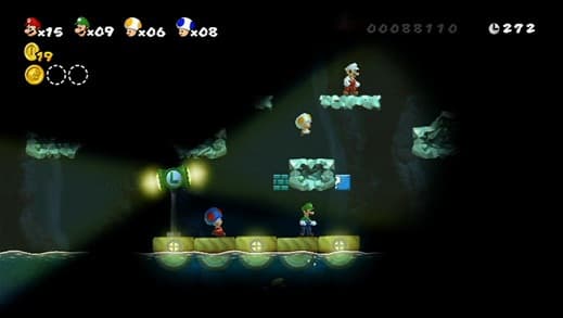 اسکرین‌شات بازی New Super Mario Bros. Wii – تصویر 5