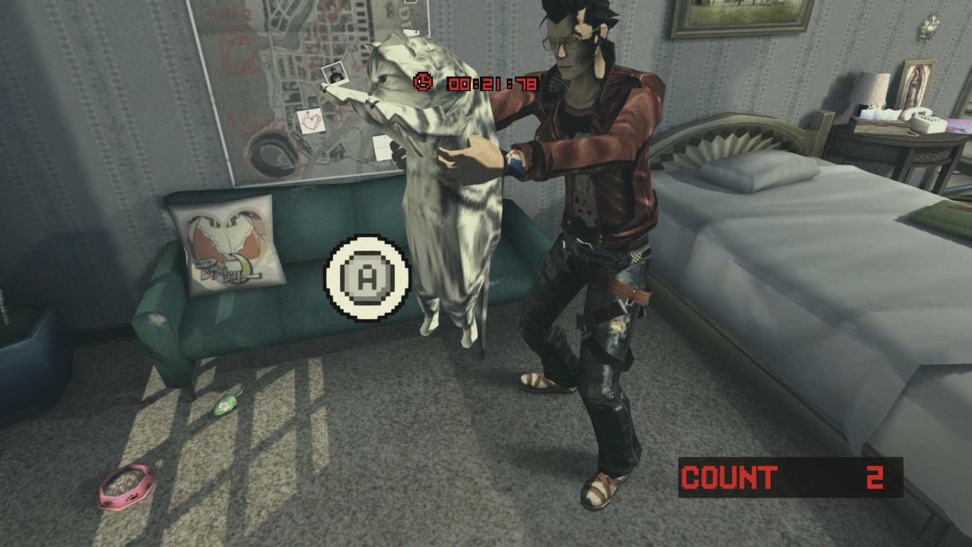 اسکرین‌شات بازی No More Heroes 2: Desperate Struggle – تصویر 3
