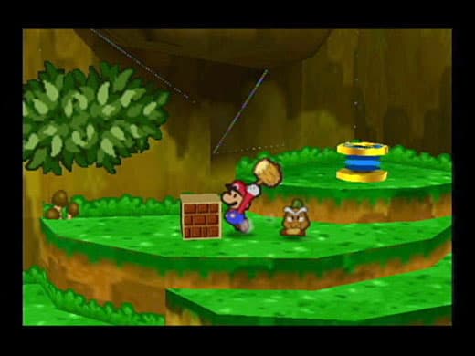 اسکرین‌شات بازی Paper Mario (2000) – تصویر 2