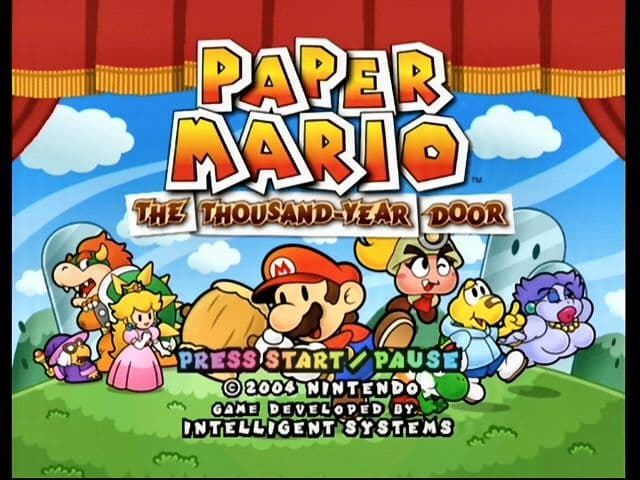 اسکرین‌شات بازی Paper Mario: The Thousand-Year Door – تصویر 1