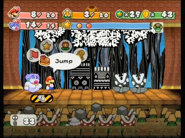 اسکرین‌شات بازی Paper Mario: The Thousand-Year Door – تصویر 3