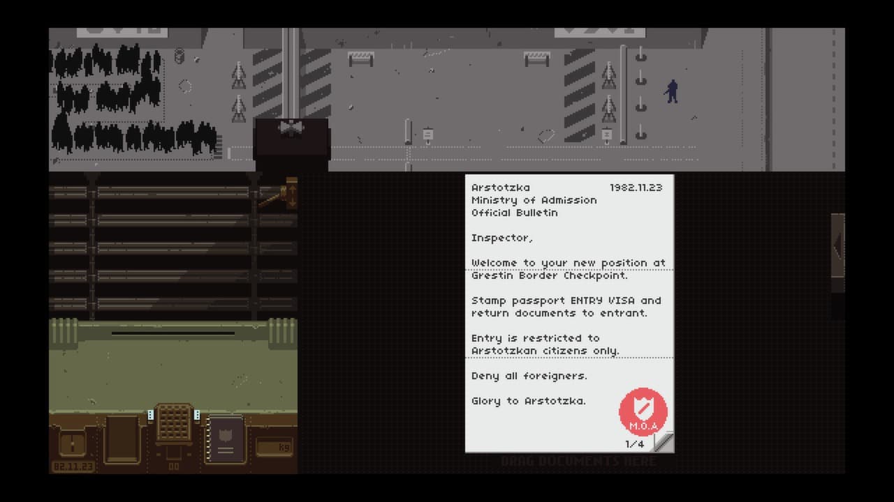 اسکرین‌شات بازی Papers, Please – تصویر 2