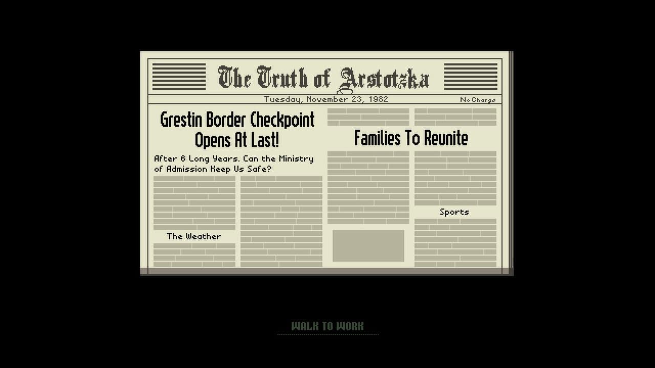 اسکرین‌شات بازی Papers, Please – تصویر 4