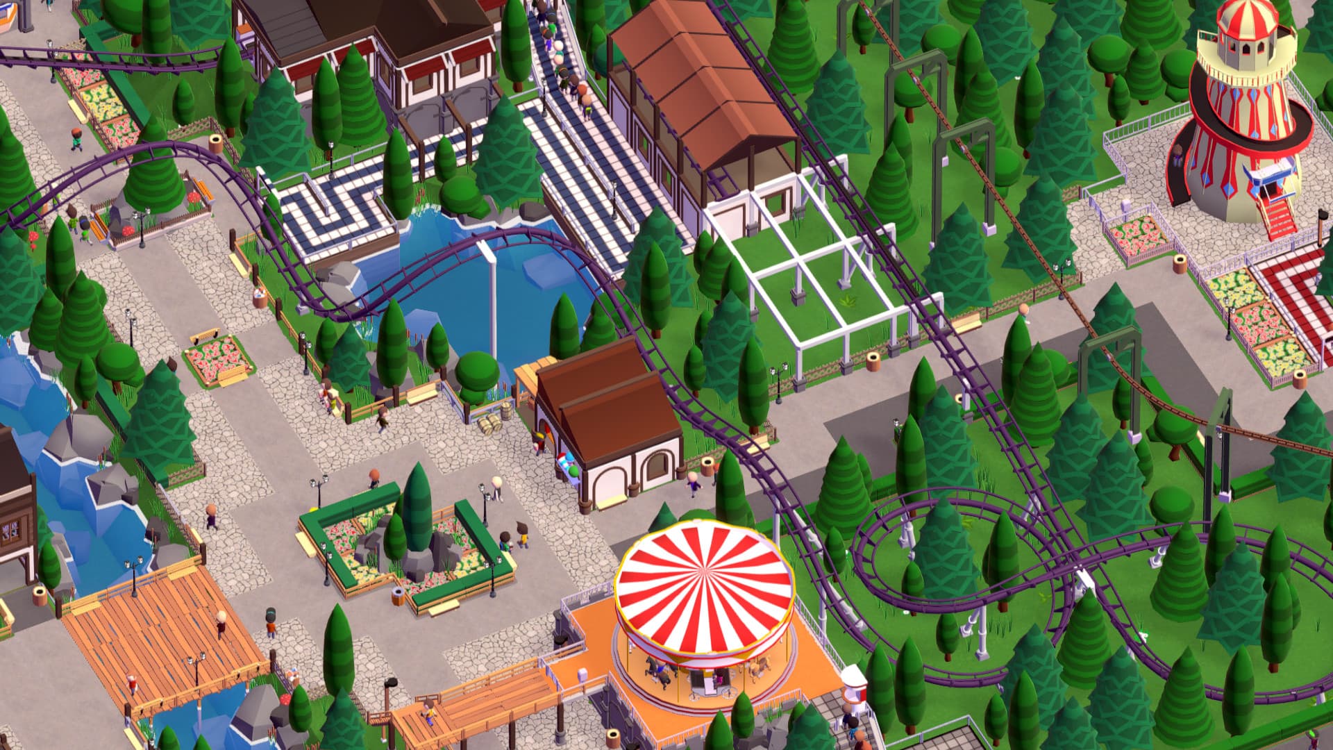 اسکرین‌شات بازی Parkitect – تصویر 2