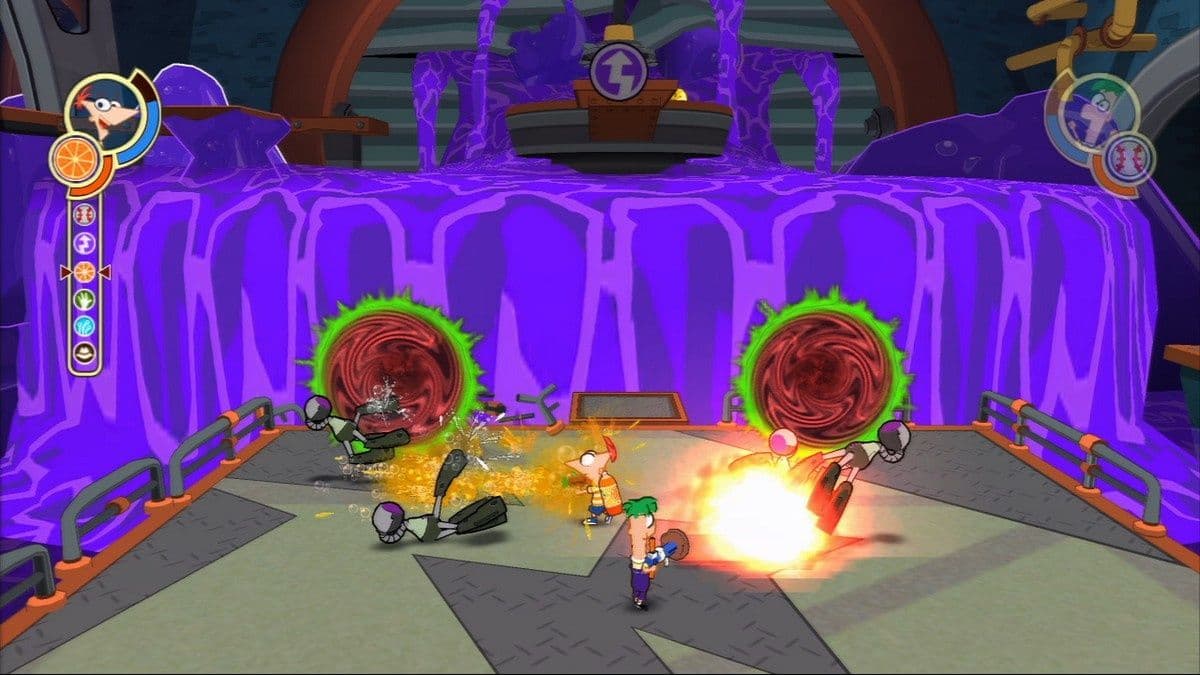 اسکرین‌شات بازی Phineas and Ferb: Across the Second Dimension – تصویر 1