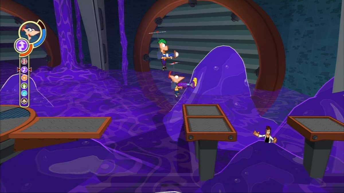 اسکرین‌شات بازی Phineas and Ferb: Across the Second Dimension – تصویر 2