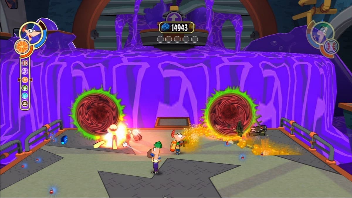 اسکرین‌شات بازی Phineas and Ferb: Across the Second Dimension – تصویر 3