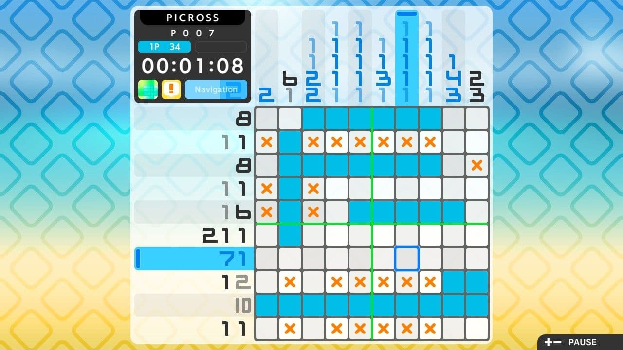 اسکرین‌شات بازی PICROSS S2 – تصویر 1