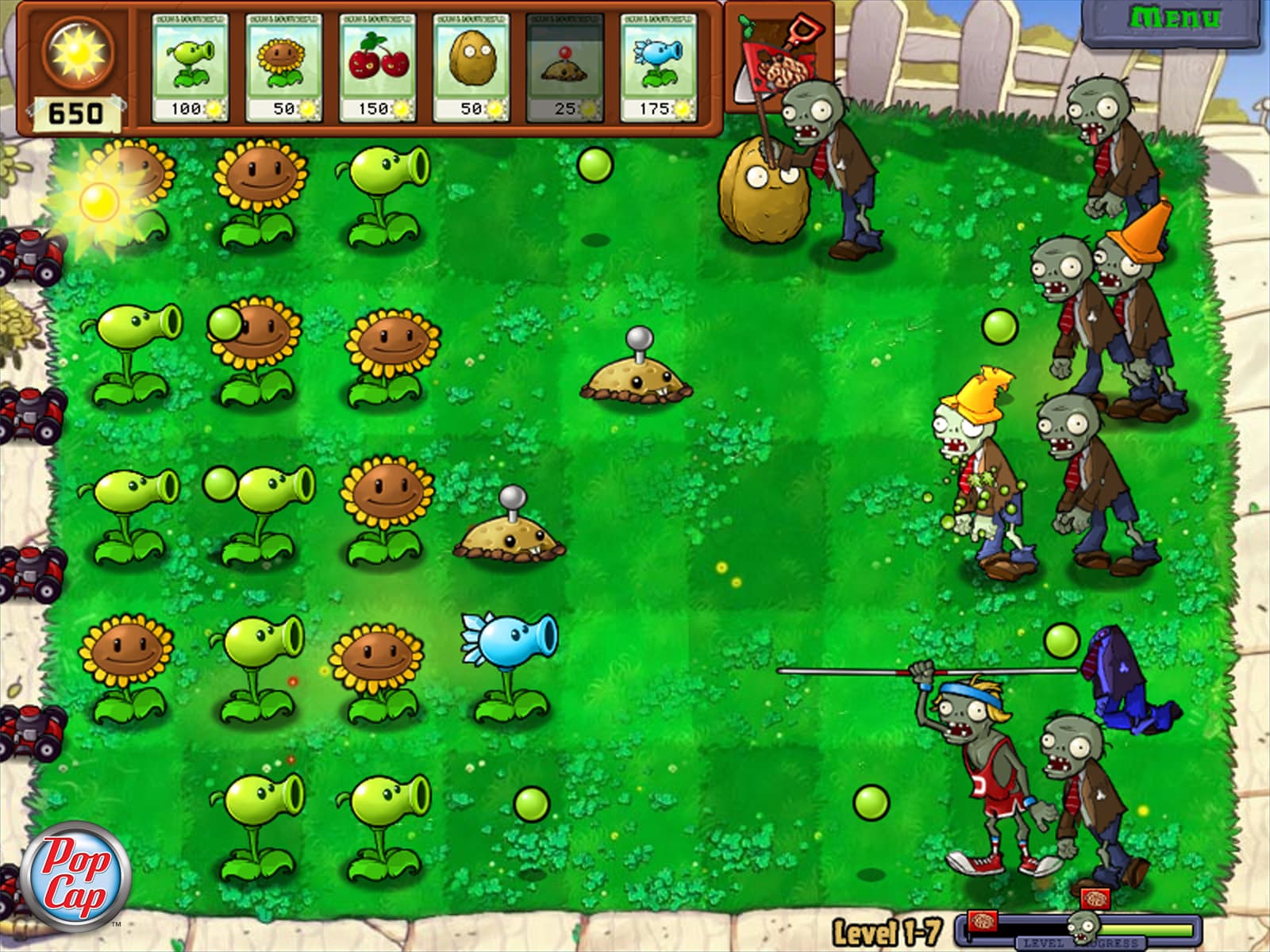 اسکرین‌شات بازی Plants vs. Zombies – تصویر 2