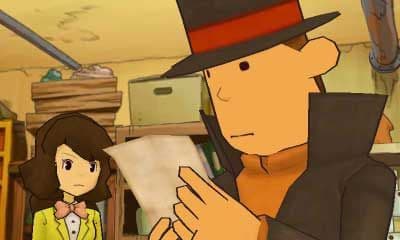 اسکرین‌شات بازی Professor Layton and the Miracle Mask – تصویر 6