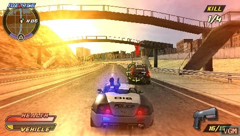 اسکرین‌شات بازی Pursuit Force: Extreme Justice – تصویر 1