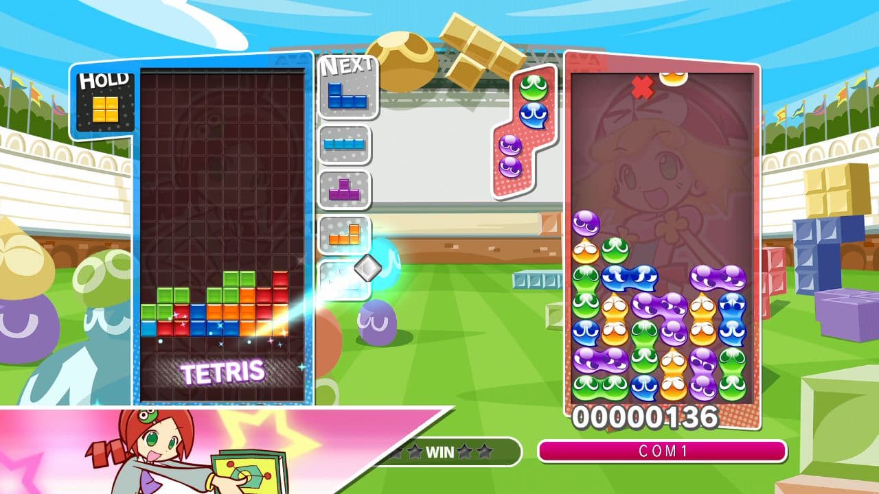 اسکرین‌شات بازی Puyo Puyo Tetris – تصویر 3