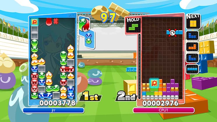اسکرین‌شات بازی Puyo Puyo Tetris – تصویر 6
