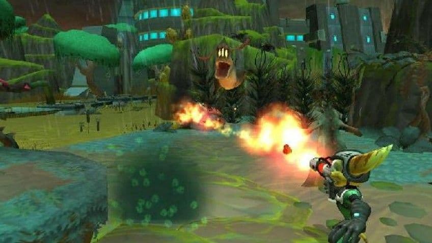 اسکرین‌شات بازی Ratchet & Clank: Going Commando – تصویر 2