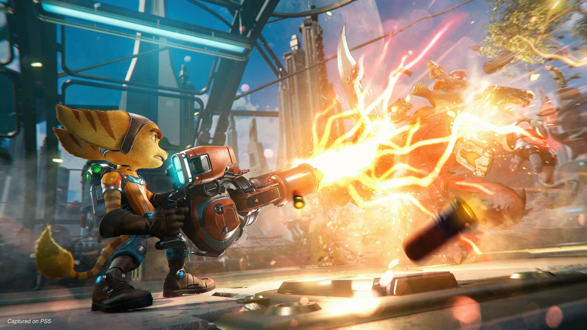 اسکرین‌شات بازی Ratchet & Clank: Rift Apart – تصویر 3