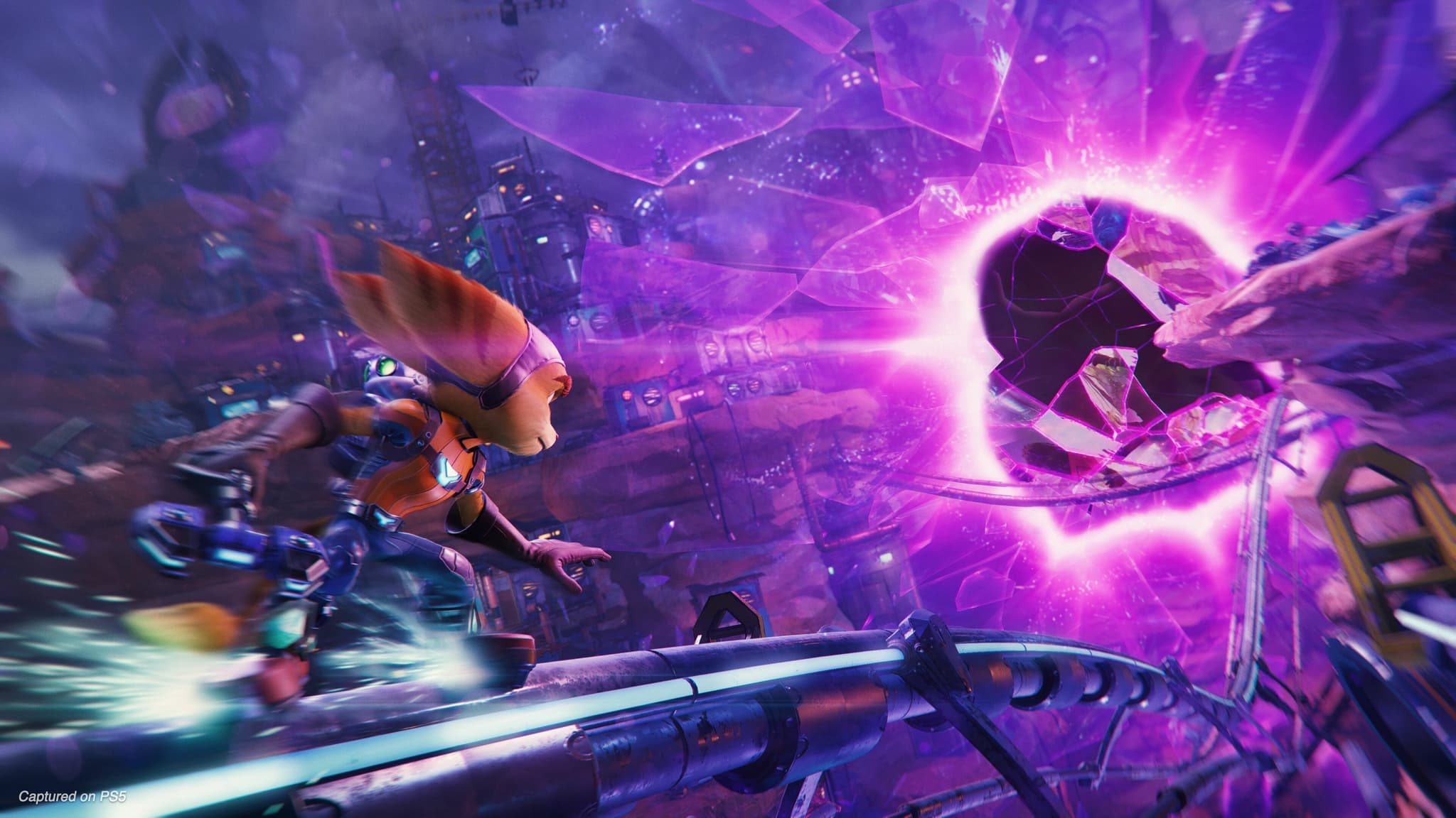 اسکرین‌شات بازی Ratchet & Clank: Rift Apart – تصویر 4