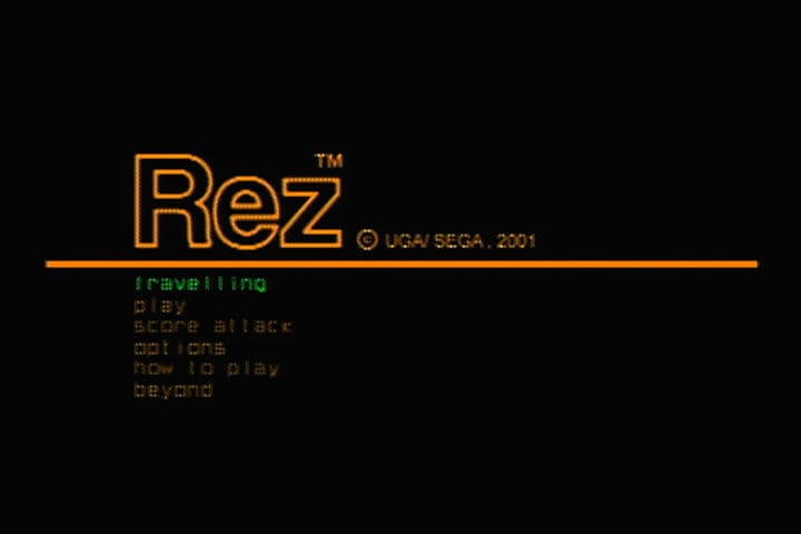 اسکرین‌شات بازی Rez – تصویر 2