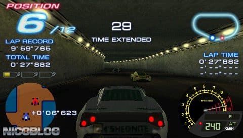 اسکرین‌شات بازی Ridge Racer (PSP) – تصویر 1