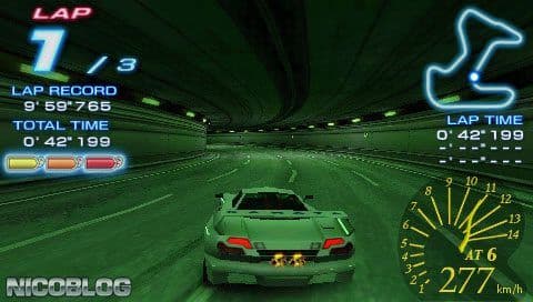 اسکرین‌شات بازی Ridge Racer (PSP) – تصویر 3