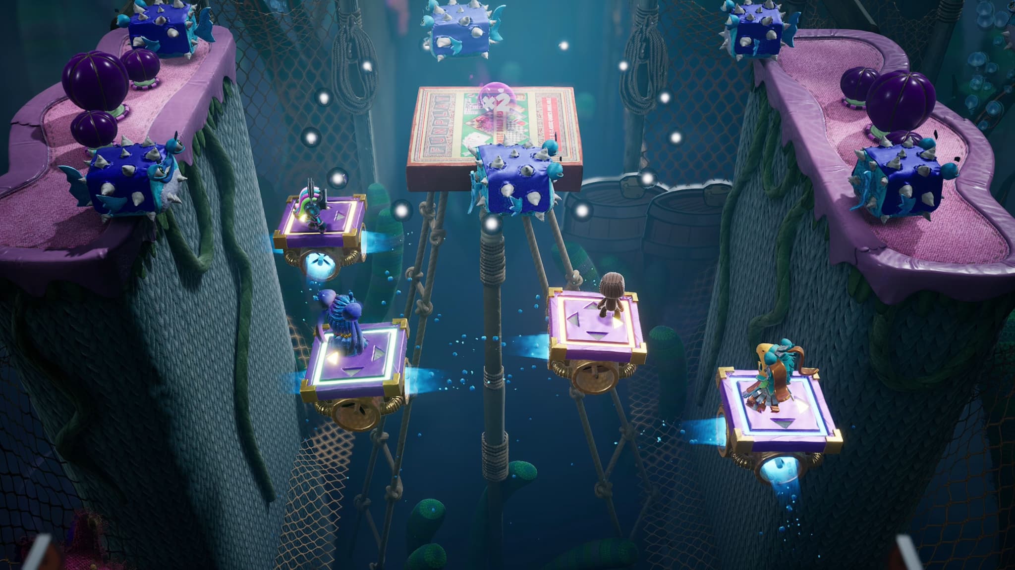 اسکرین‌شات بازی Sackboy: A Big Adventure – تصویر 1