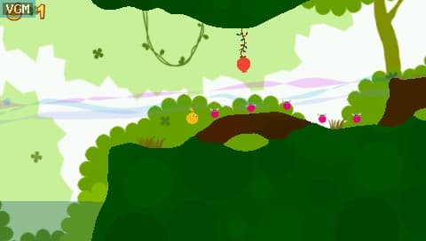 اسکرین‌شات بازی LocoRoco 2 – تصویر 2